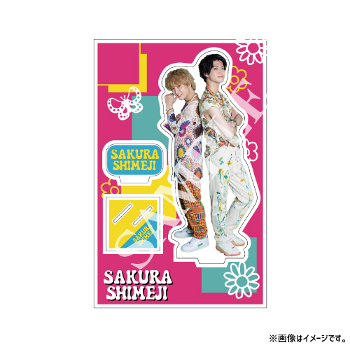 【SALE】[さくらしめじ]きのこりあんならコンプしておきたいアクリルスタンド(田中雅功&_田彪我ver.)