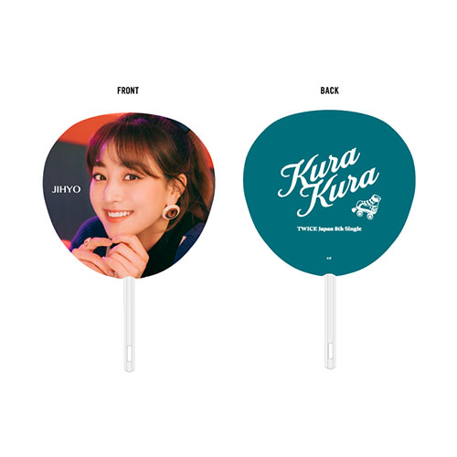 TWICE JAPAN 8th SINGLE『Kura Kura』リリース記念グッズ うちわ【JIHYO】