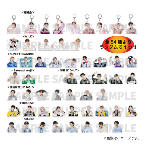 [EBiDAN]スポーツマンヒップ！Random Acrylic Keyholder