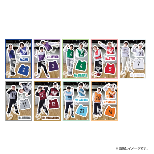 【SALE】[超特急]Rail is Beautiful Random Sticker Sheet(全9種)