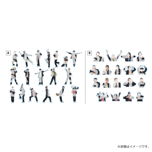 【会場受取】ランダムペアアクリルキーホルダー