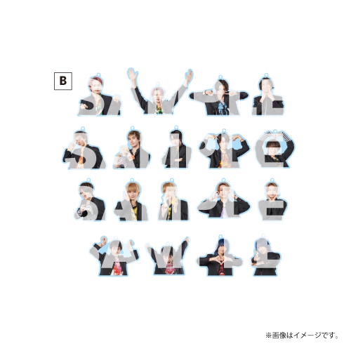 【会場受取】ランダムペアアクリルキーホルダー