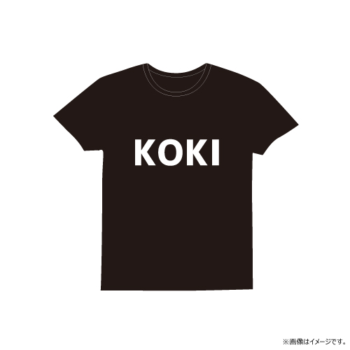 【SALE】[SUPER★DRAGON]SUPER★DRAGON NAME Tシャツ(KOKI)