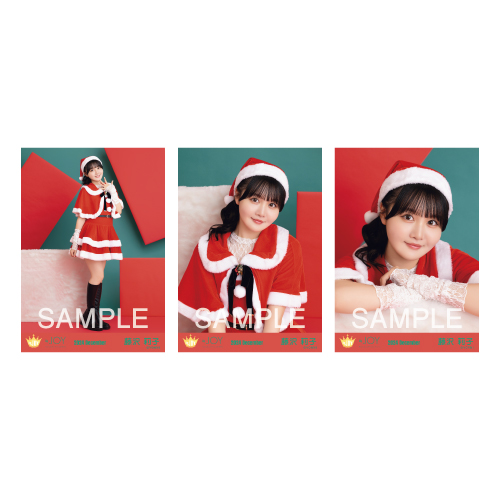 生写真セット（サンタ2024衣装）