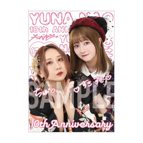 5期生10th Anniversary A3クリアポスター(2shot ver.)