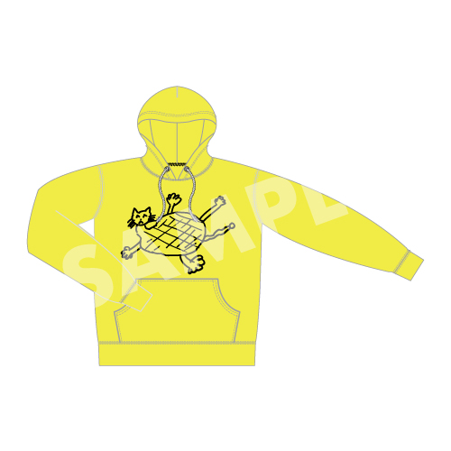 プルオーバーパーカー　イエロー【手越祐也のアート!アート!アート!】