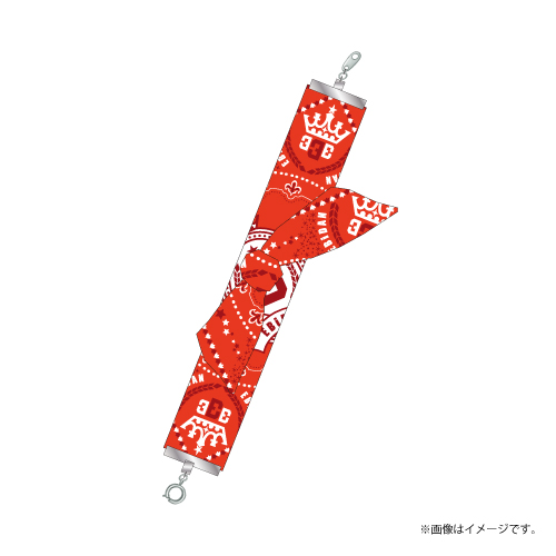 【会場受取】スポーツマンヒップ！Team Bandana Bracelet (赤：伊勢エビ)