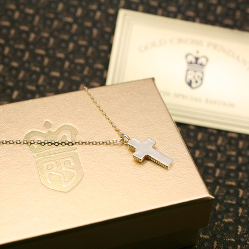 ROVIN STREETオリジナル 吉井和哉 ゴールドクロスペンダント“ROVIN SPECIAL EDITION”