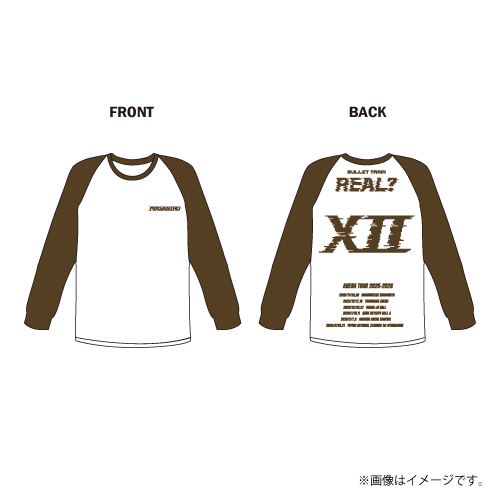 [超特急]REAL？Raglan Sleeve T-shirt(Brown)