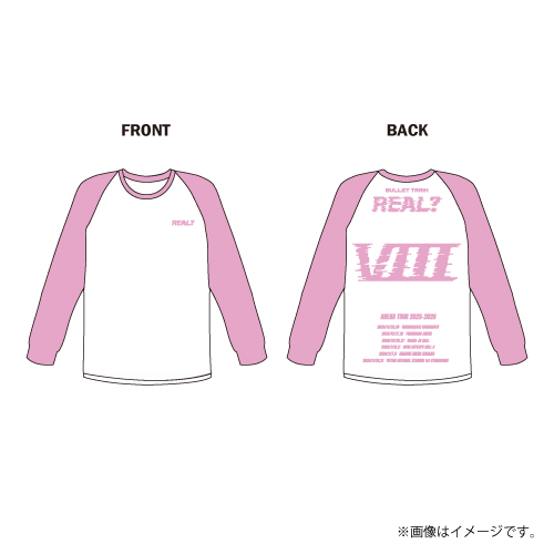 [超特急]REAL？Raglan Sleeve T-shirt(Pink)