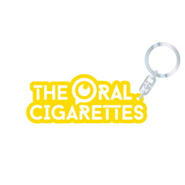 シリコンロゴキーホルダー/イエロー