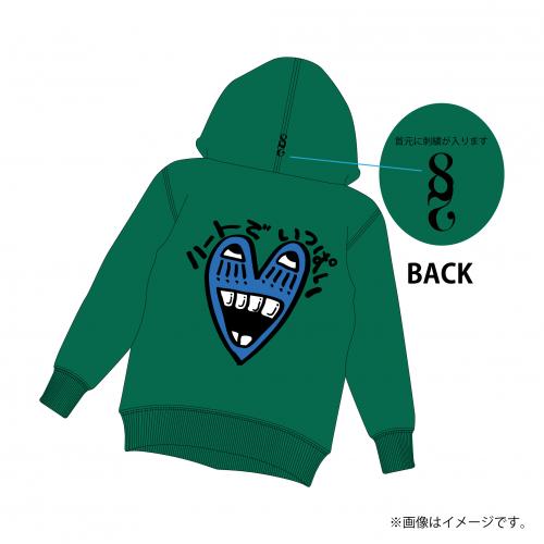 ハートでいっぱいプルオーバー Produced by TAKUMI