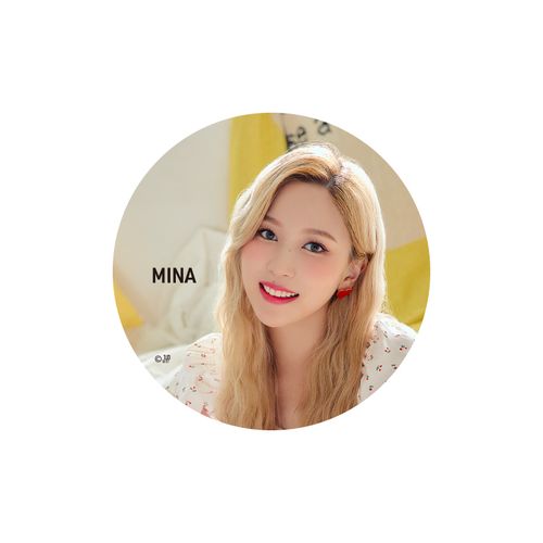 TWICE JAPAN SEASON'S GREETINGS 2021 "ON&OFF" SPECIAL GOODS 缶バッチ【MINA】