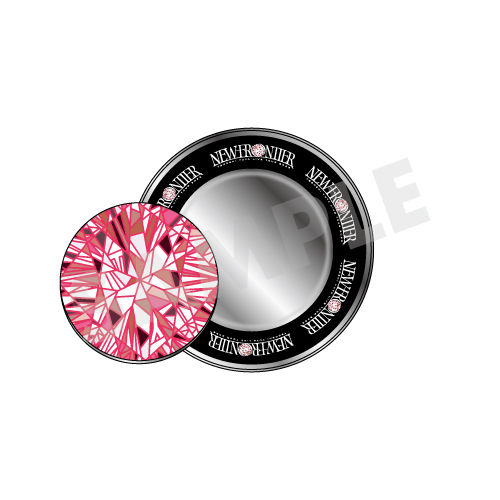 マグネット付き缶ケース ブラック【NEW FRONTIER】