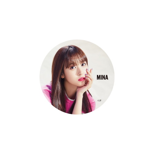 「HAPPY HAPPY」RELEASE EVENT　缶バッチ【MINA】