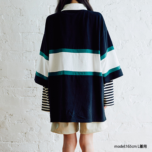 Careless Monster Rugger shirts (Black)