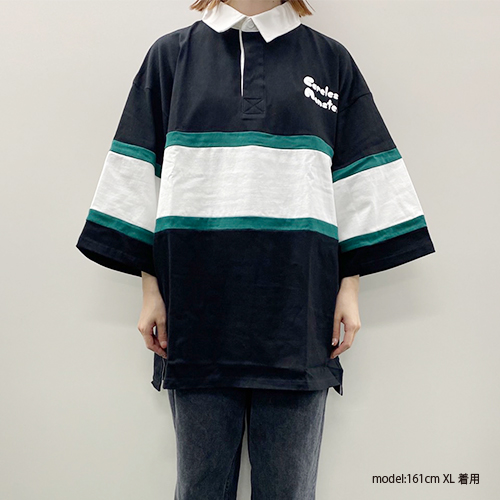 Careless Monster Rugger shirts (Black)