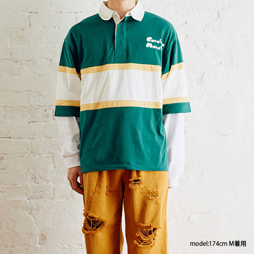 Careless Monster  Rugger shirts (Green)