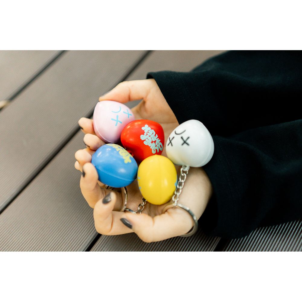 にぎにぎcomplex keychain(カラーランダム)