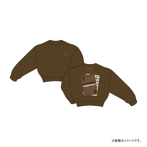 商品詳細ページ | ONLINE SHOP スタダ便 | [超特急]Joker Sweat (Brown)