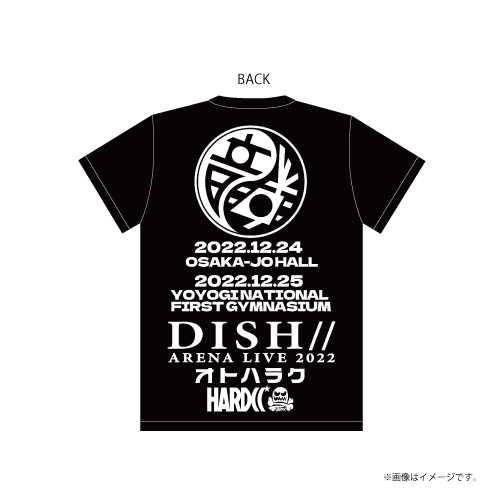 DISH// バンドTシャツ 商品詳細ページ | DISH// OFFICIAL STORE | [DISH//]DISH// オトハラク