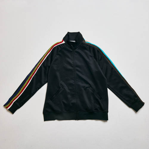 Careless Monster×amok Jersey Tops (Black)