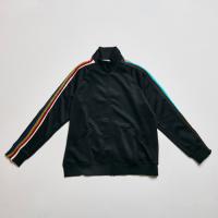 Careless Monster×amok Jersey Tops (Black)