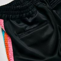 Careless Monster×amok Jersey Bottoms (Black)