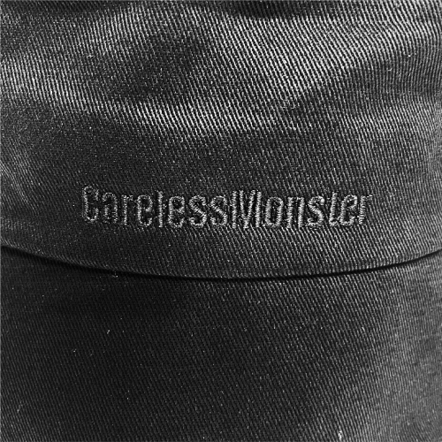 Careless Monster Bucket Hat(Black)