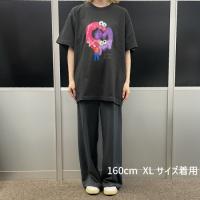 Careless Monster×amok T-shirts (Black)