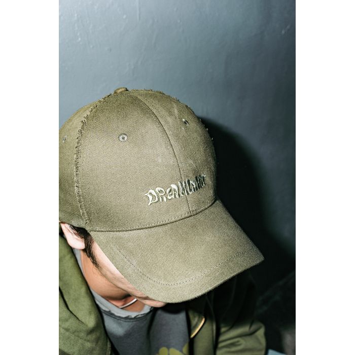 DAMAGE CAP/カーキ