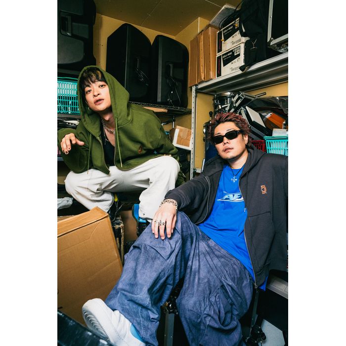 DREAMLAND LOGO Zipup Hoodie/カーキ