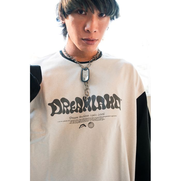 BIG SILHOUETTE LongT-Shirts/ライトグレー