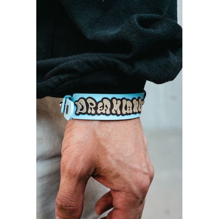 DREAMLAND LOGO Rubber Wristband/ライトブルー