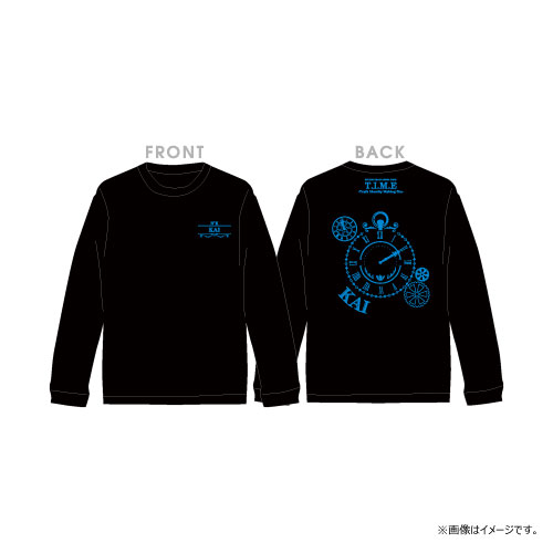 ＜会場受取＞T.I.M.E ロンT【青】