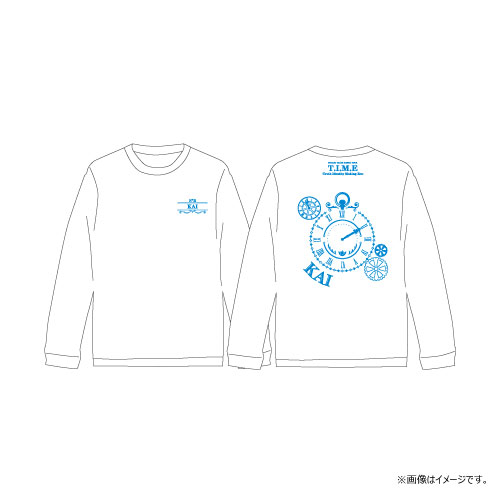 ＜会場受取＞T.I.M.E ロンT【青】