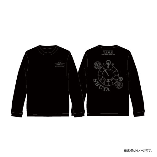 ＜会場受取＞T.I.M.E ロンT【チャコール】
