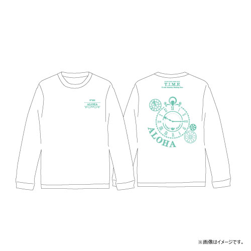 ＜会場受取＞T.I.M.E ロンT【ターコイズ】