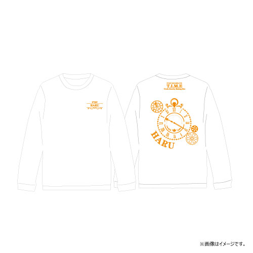 ＜会場受取＞T.I.M.E ロンT【オレンジ】