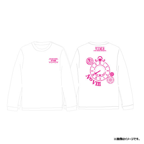 ＜会場受取＞T.I.M.E ロンT【桃】