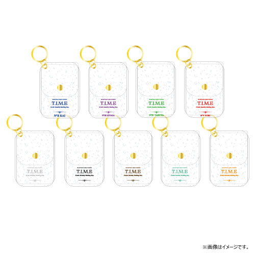 <会場受取>T.I.M.E PVC クリアポーチ