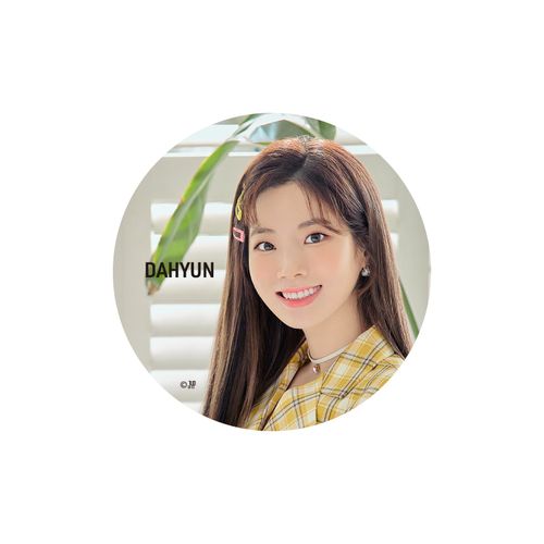 TWICE JAPAN SEASON'S GREETINGS 2021 "ON&OFF" SPECIAL GOODS 缶バッチ【DAHYUN】