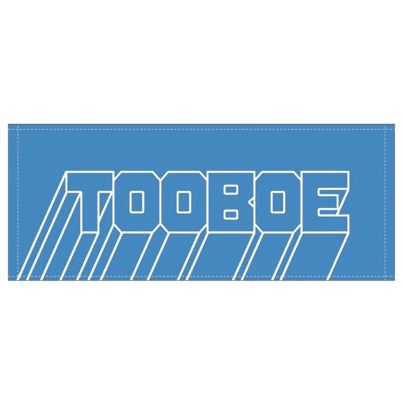【TOOBOE】ロゴタオル(青)