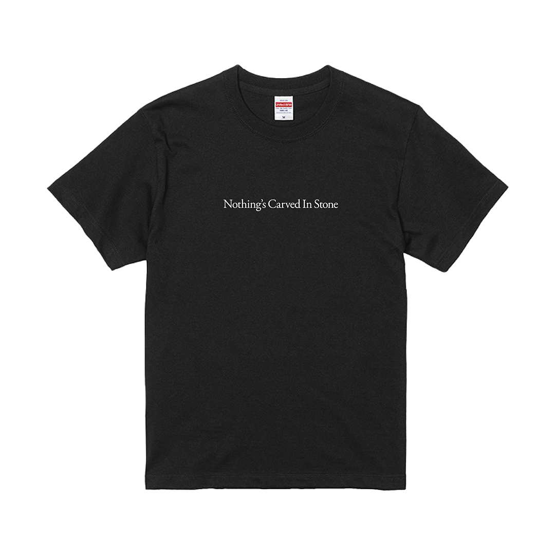 【Nothing's Carved In Stone】RULE's CREW Tシャツ/ブラック