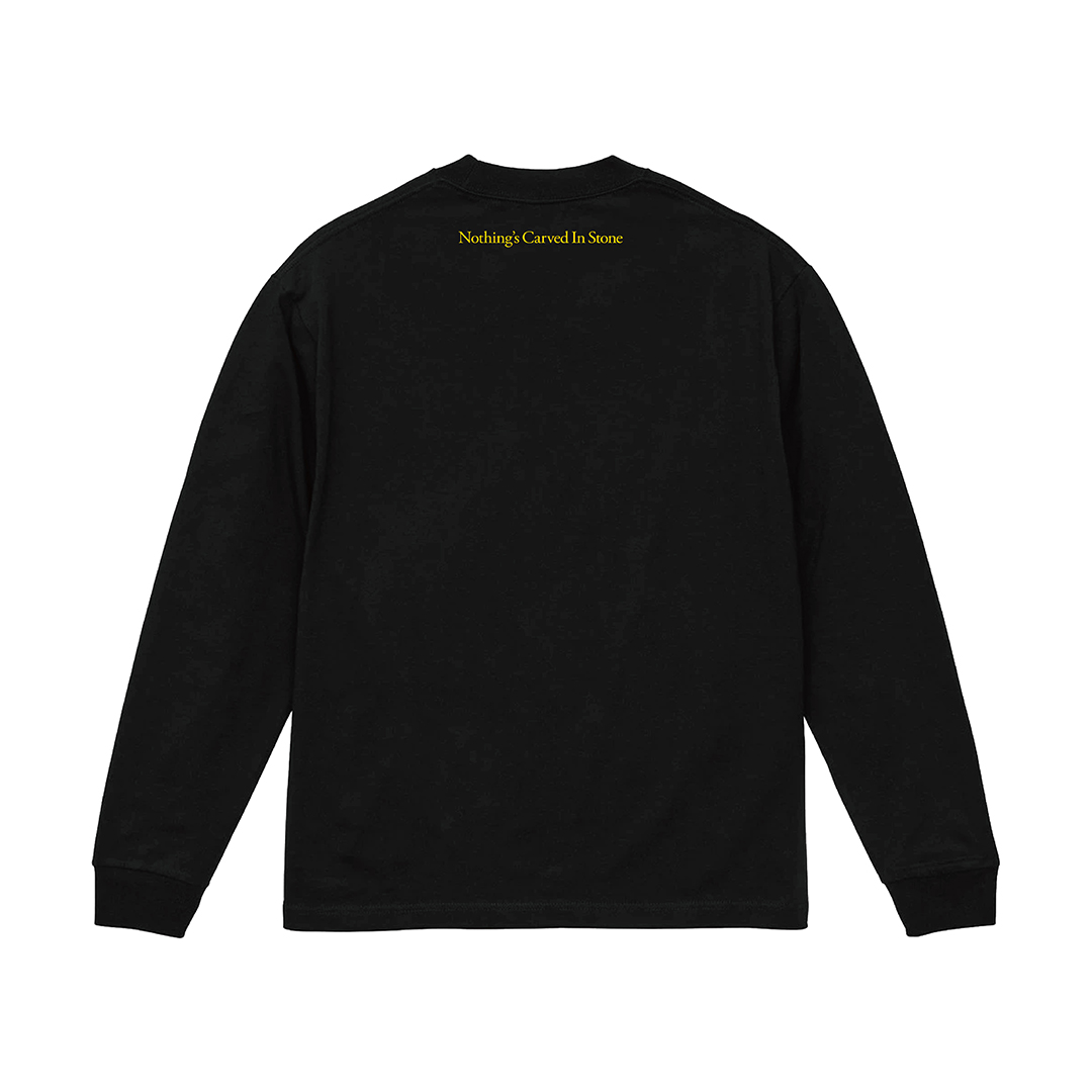 【Nothing's Carved In Stone】RULE's ロングTシャツ/ブラック