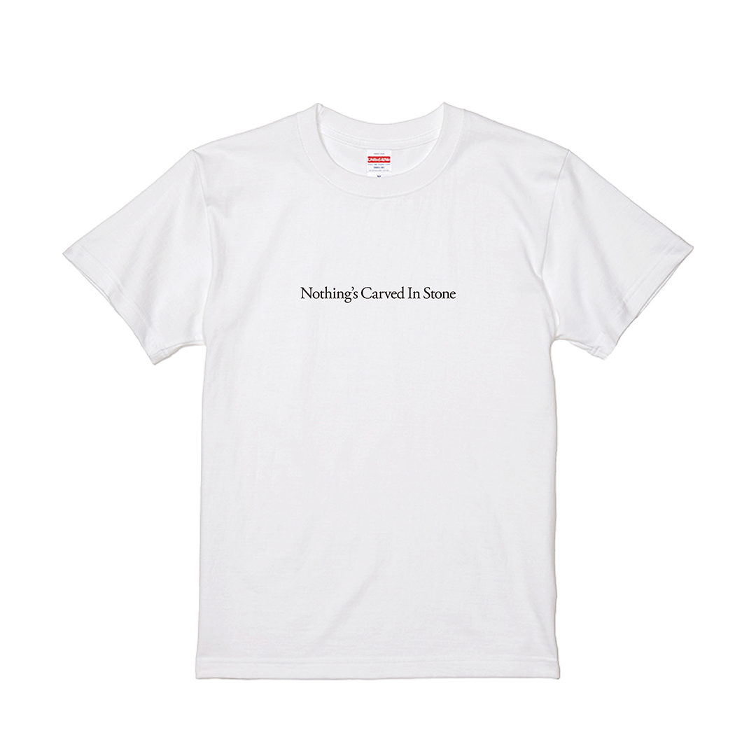 【Nothing's Carved In Stone】RULE's CREW Tシャツ/ホワイト