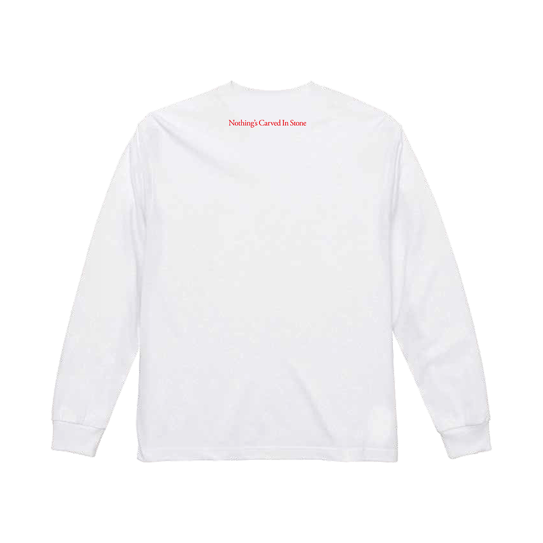 【Nothing's Carved In Stone】RULE's ロングTシャツ/ホワイト