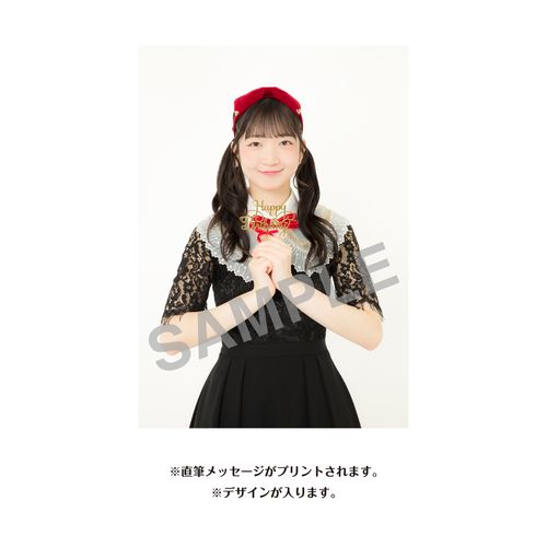 奥野心羽　生誕記念Tシャツ＆メッセージ入り生写真（2026年2月度）