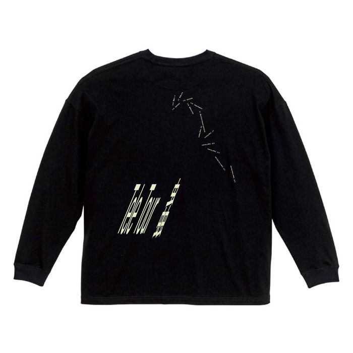 蟲 ロングスリーブTシャツ(BLACK)