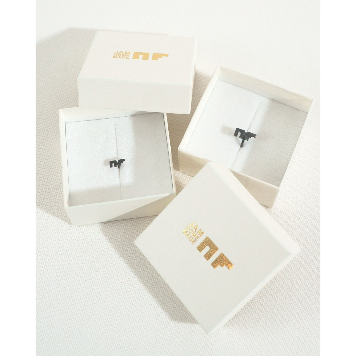 【受注販売】JAM HOME MADE × NF NF LOGO PIERCED EARRING
